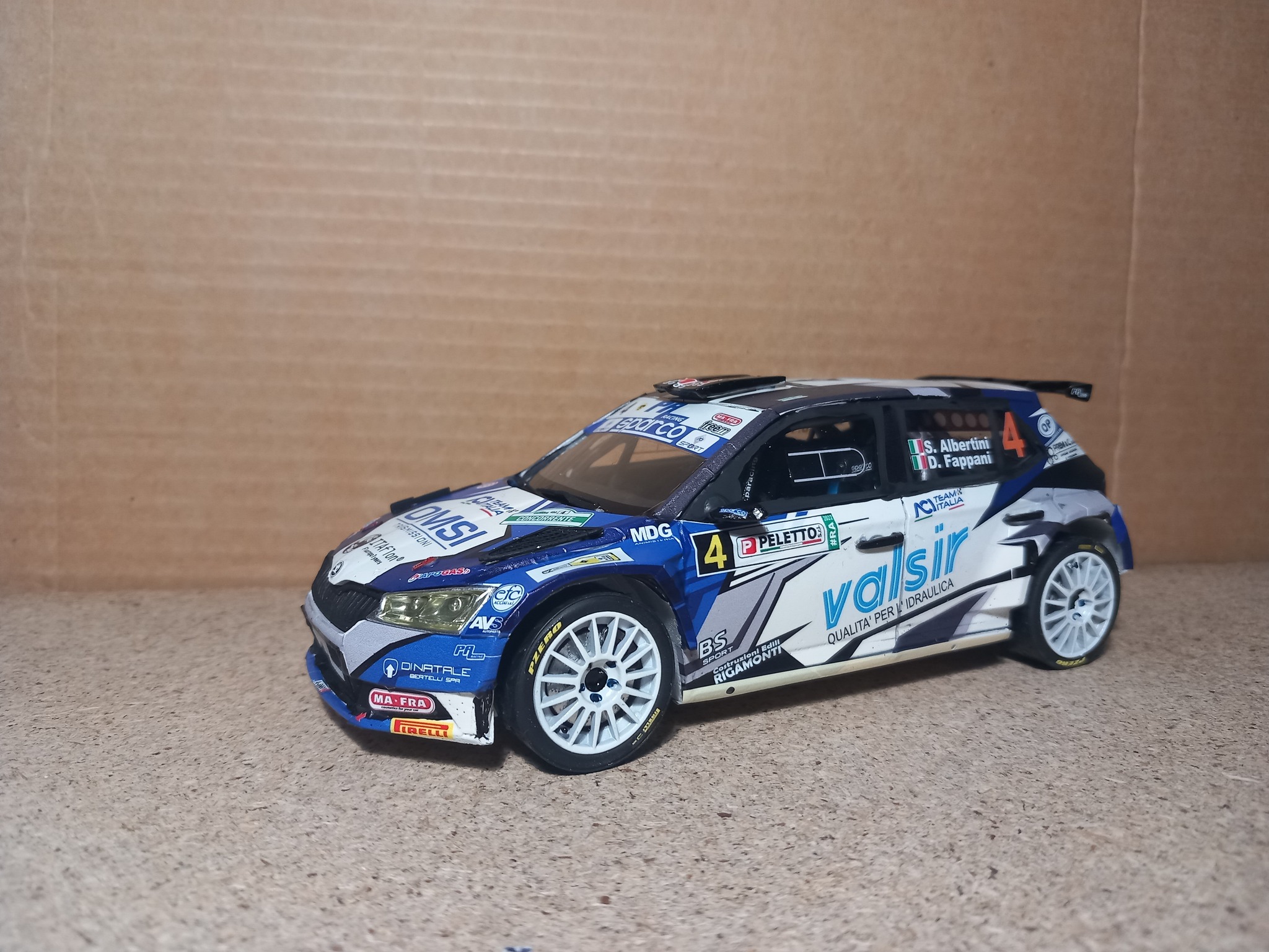 Décalcomanies 1/18 Pour Skoda Fabia Villa - Rallye Monte-Carlo 2019 WRC - Neuf