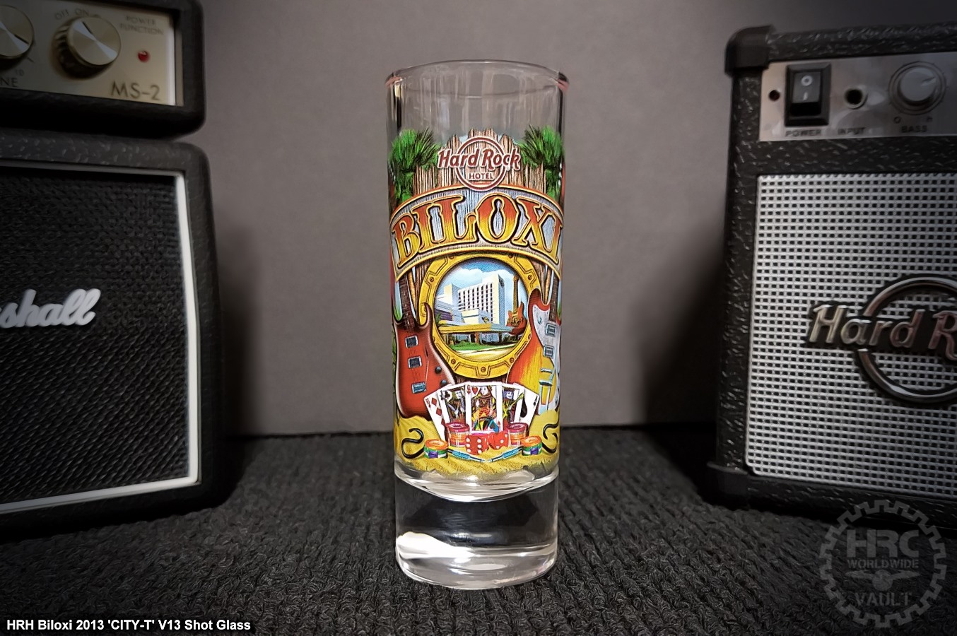 SHOT GLASS OF THE WEEK 🥃 Hard Rock Hotel & Casino Biloxi 2013