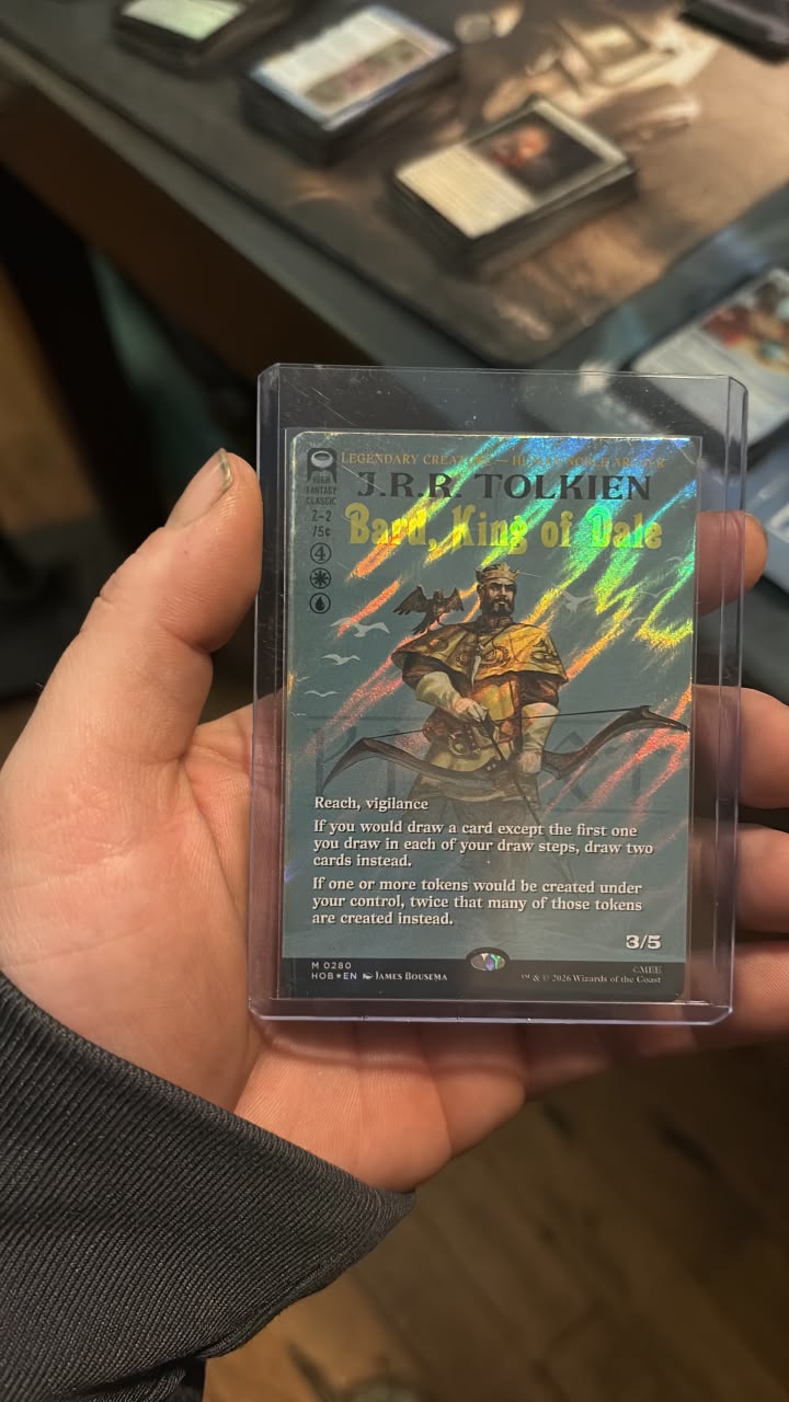 Rare Surge Foil 'Bard, King of Dale' Card Pull