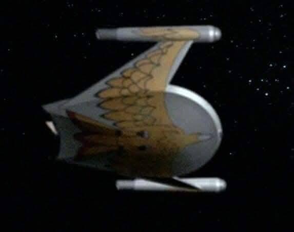 Original Romulan Bird of Prey in Star Trek: Picard