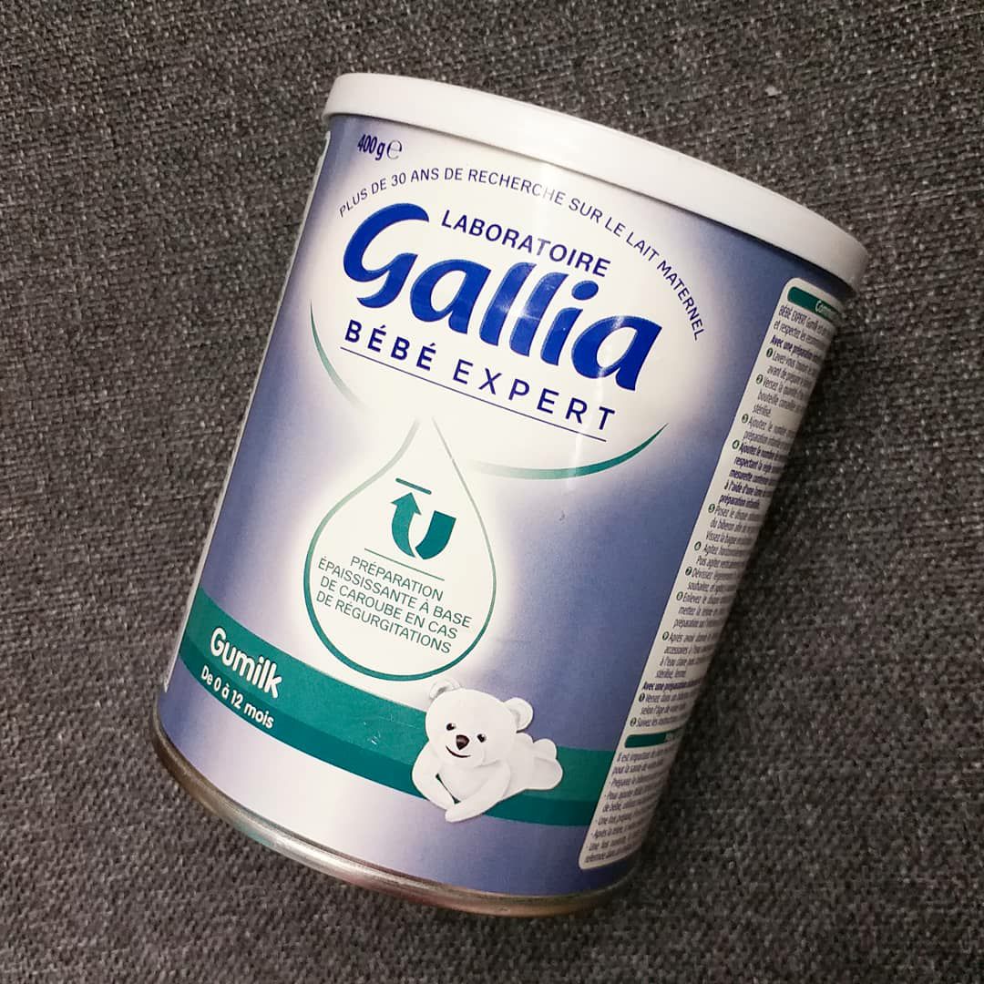 Palma Baby Food Gallia Gumilk 天然角豆增稠劑 Contain Carob Gum To Increase The Viscosity Of The Milk Helps Baby From Regurgitating And Better Absorption Of Nutrients