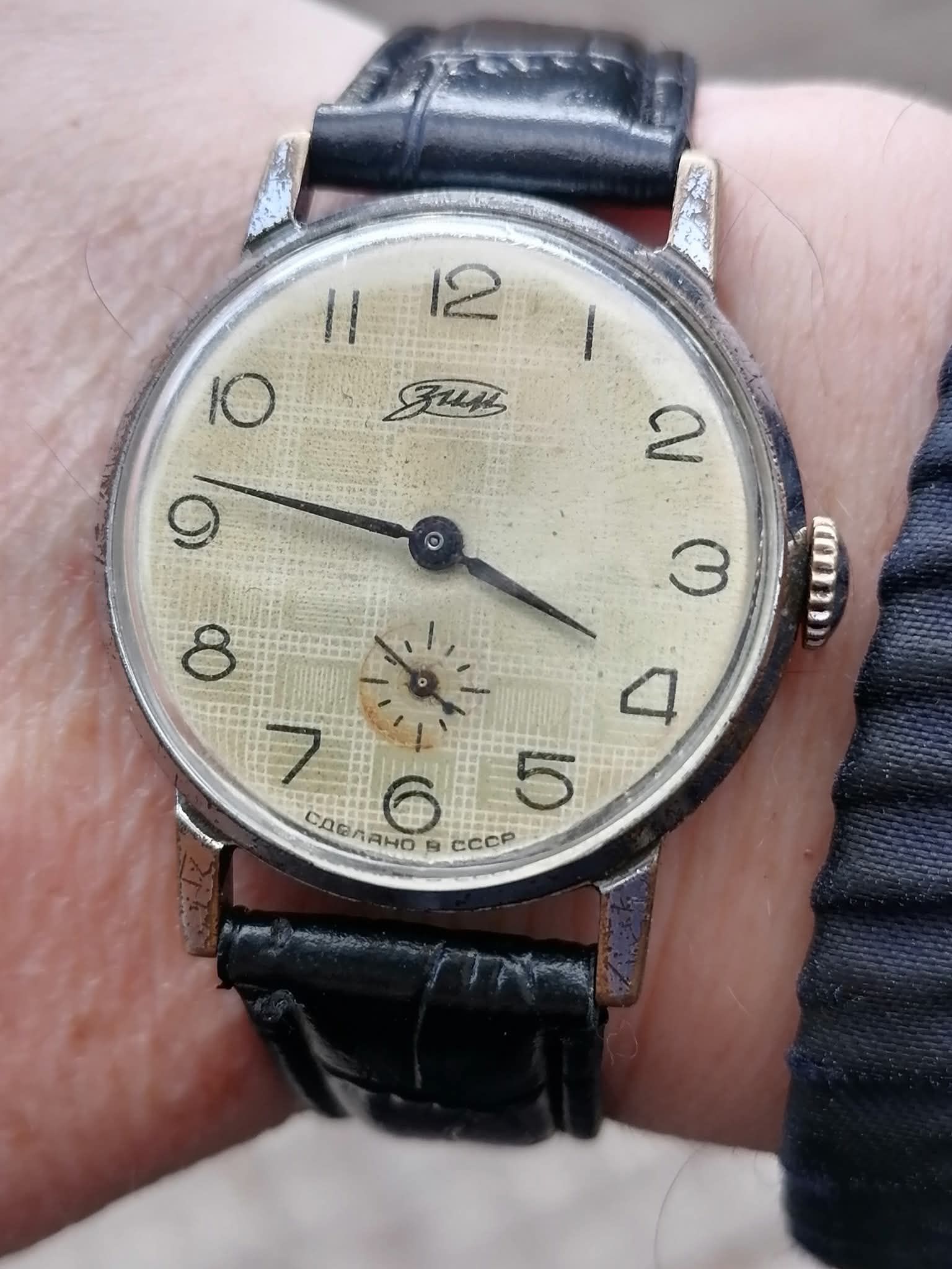 Vintage 1970s ZIM Maslennikov Watch Factory Caliber 2602 Model