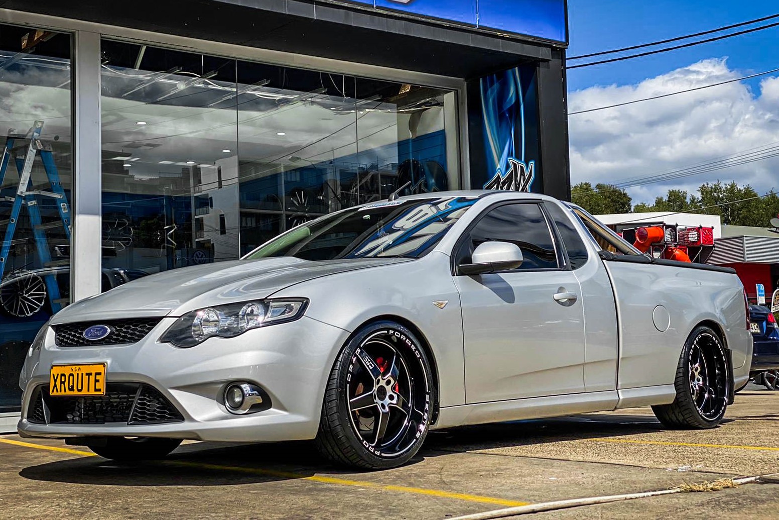 Ford Falcon XR6 Ute on Pro... - ProDrag Wheels Australia.