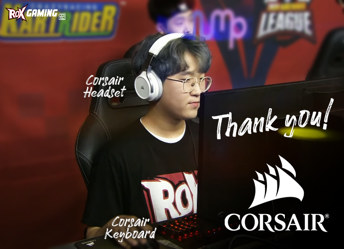 ROX Gaming - Thank You!!! #CORSAIR 🥰 결승까지 #ROX 와 함께한... | Facebook