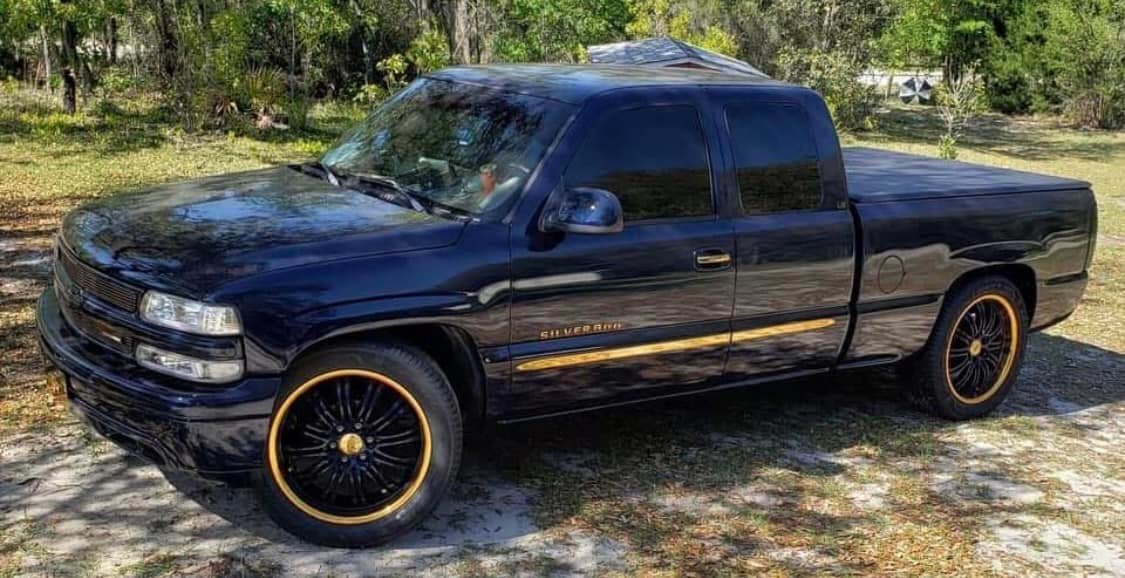 Black Wood Grain Console Cover For Chevy Silverado & GMC Sierra 2019–2025 – ABS Trim, Easy Snap-On Installation 2 thumbnail image