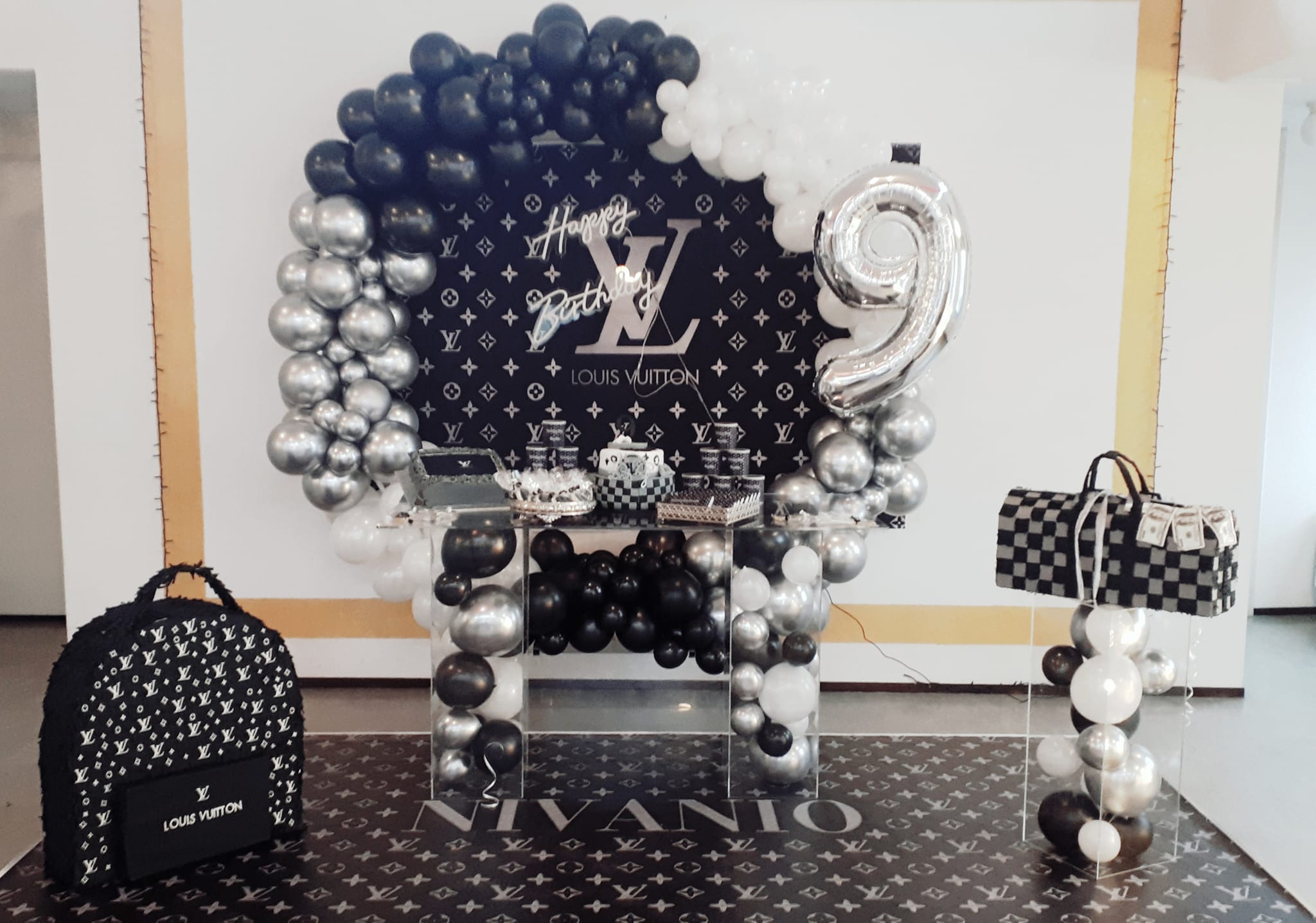 louis vuitton birthday decor