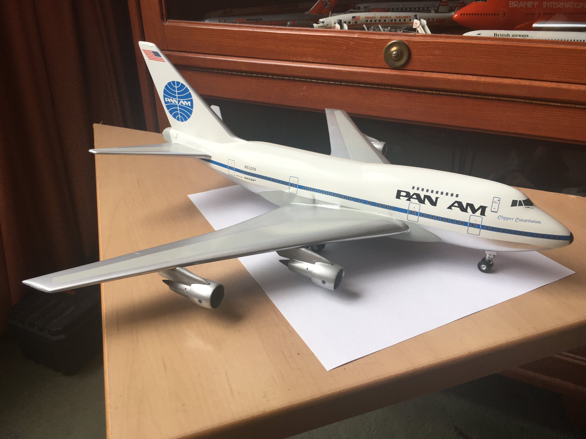 Welsh Models 1/144 Boeing 747SP-21 Pan Am kit