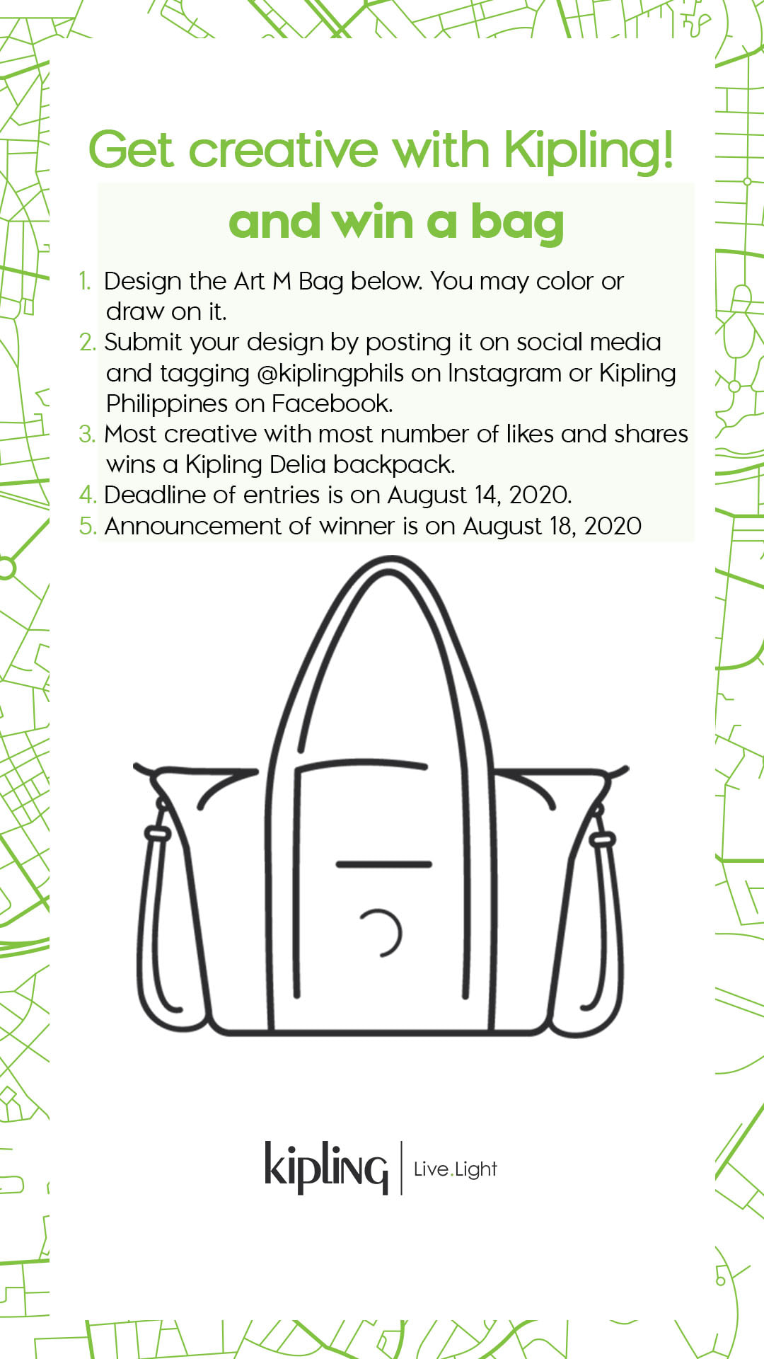 Kipling - Get creative with Kipling and win a bag! Tag... | Facebook