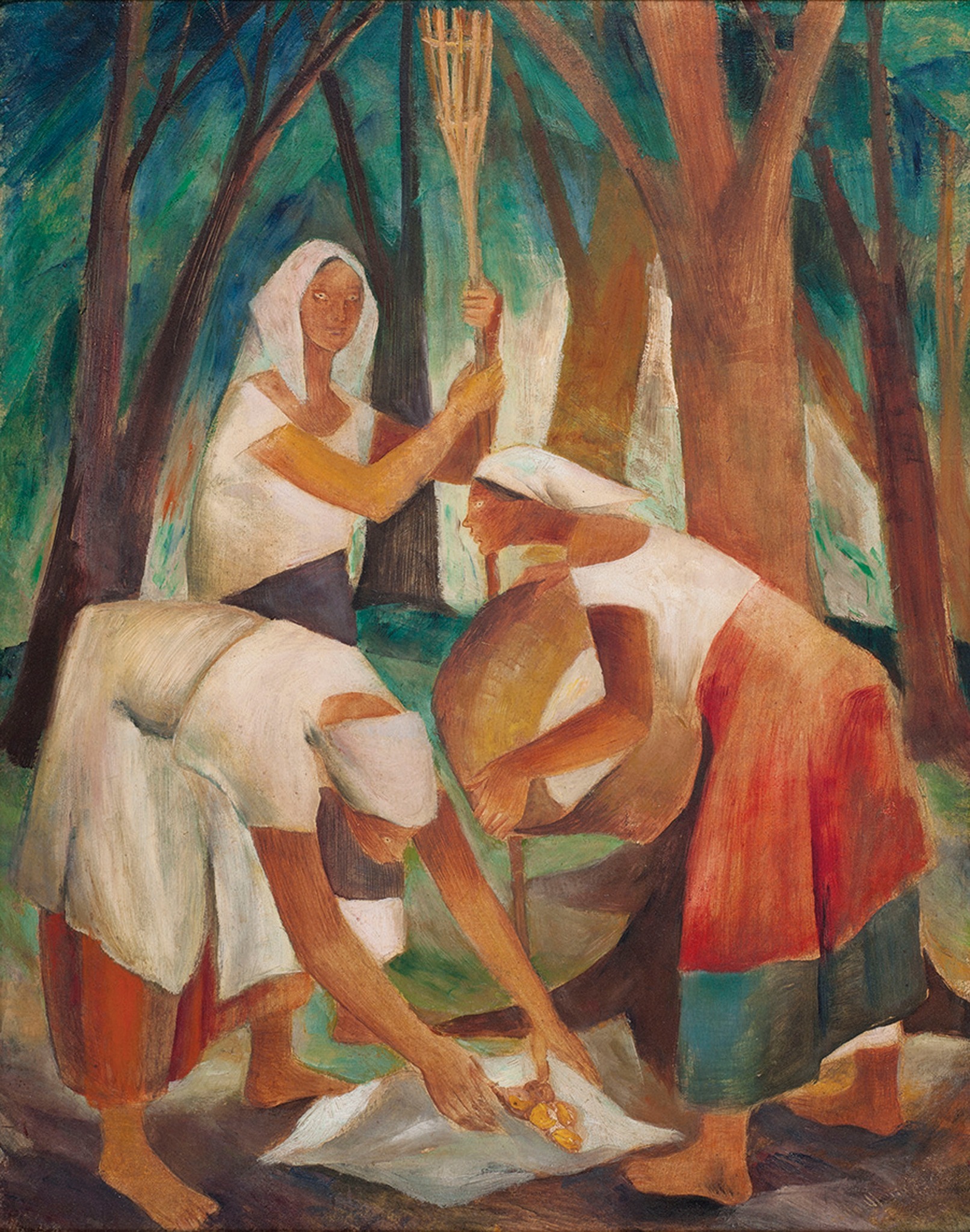 Anita Magsaysay-Ho's artwork featuring Philippine women