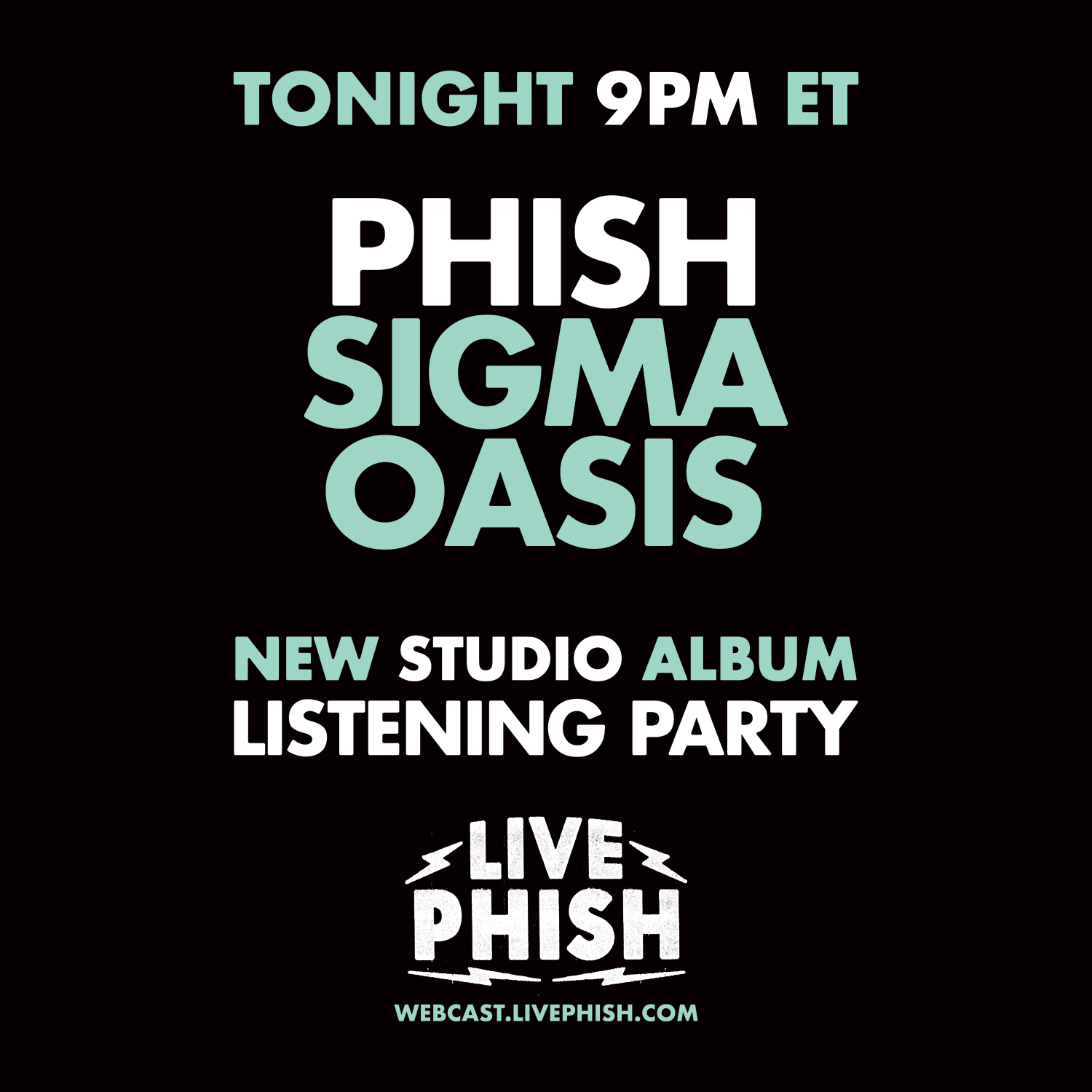 Sigma Oasis, Phish's New Studio Album, is Available NOW via All