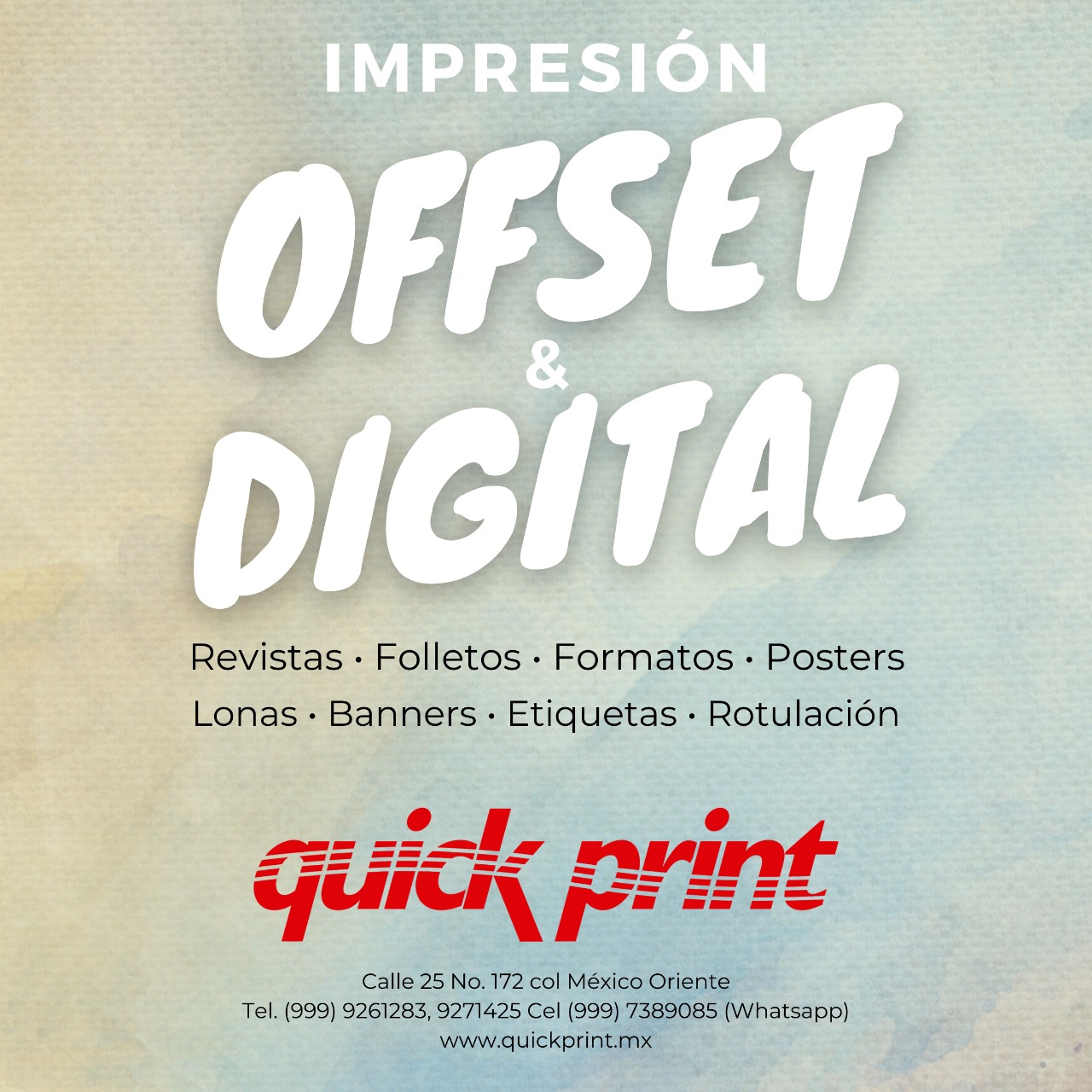 Quick Print Mérida | Mérida