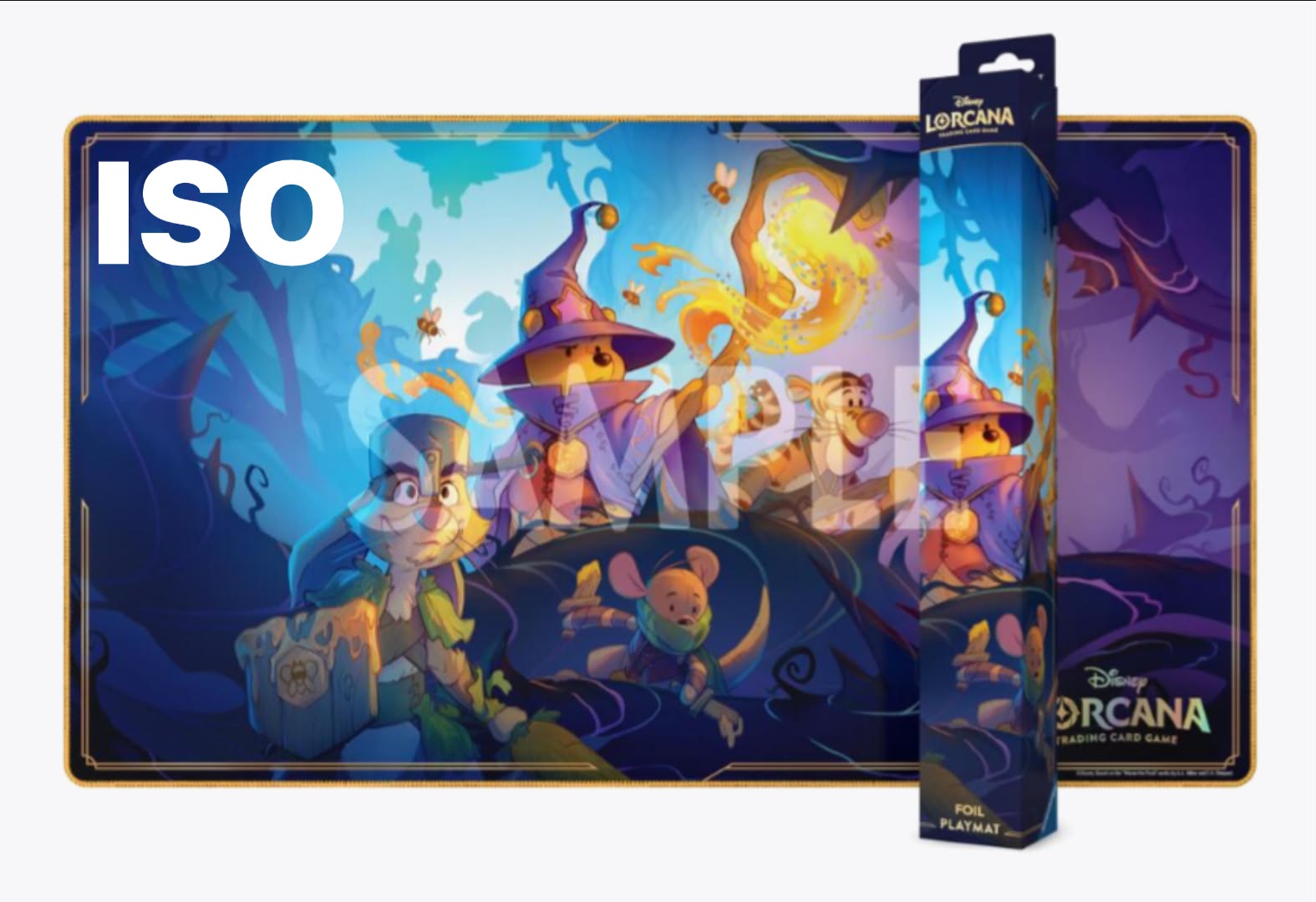 Lorcana Toy Story foil play mat for sale