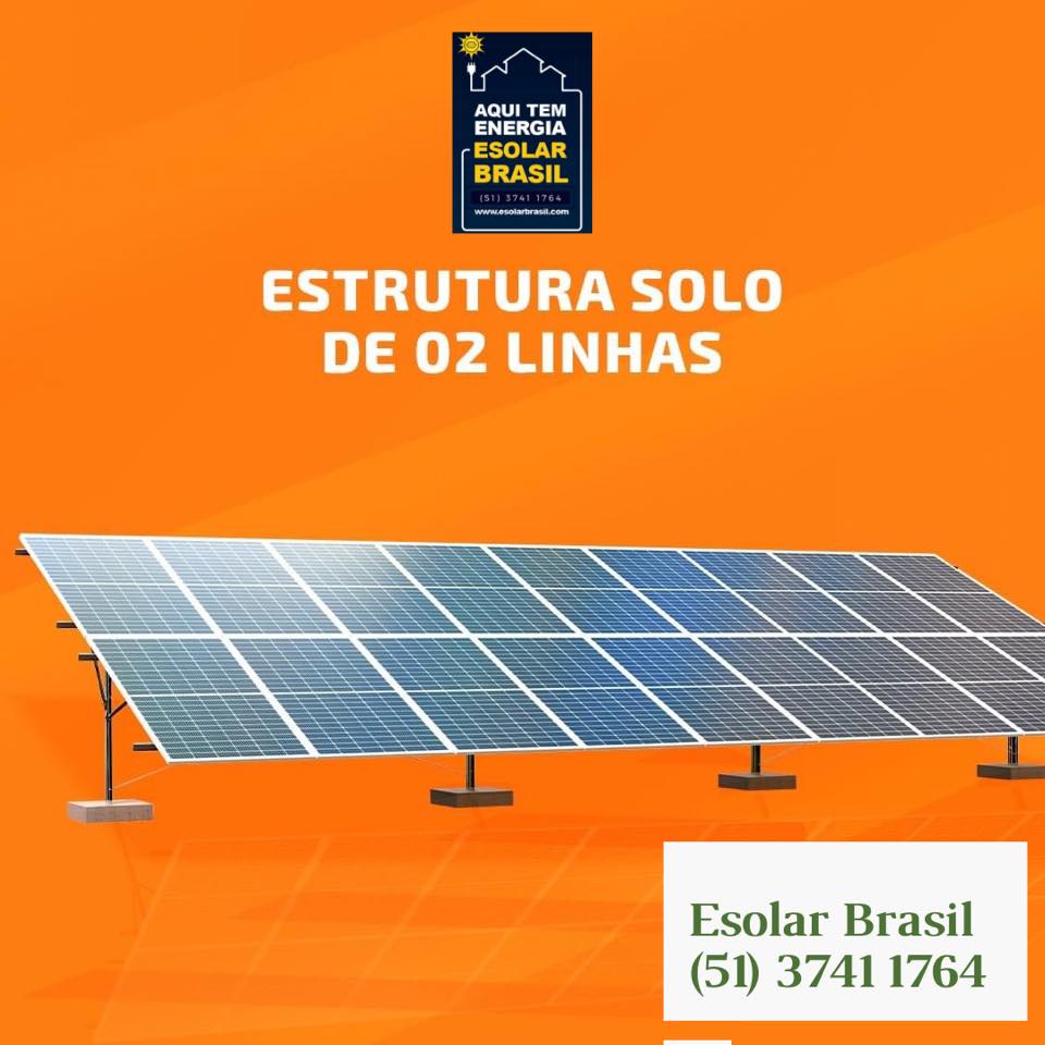 Esolar Brasil - Estrutura de instalação dos módulos! A Esolar Brasil 🇧🇷 ...