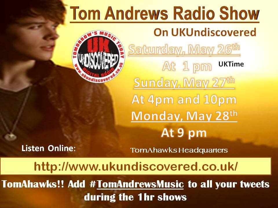 Tom Andrews FanPage - TomAhawks!!! Get ready for a NEW Tom Andrews ...