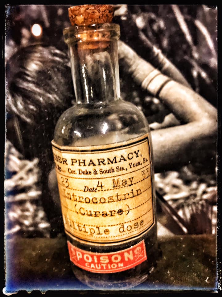 Dr Cagliostro's Cabinet of Curiosities - Curare is a paralysing poison ...