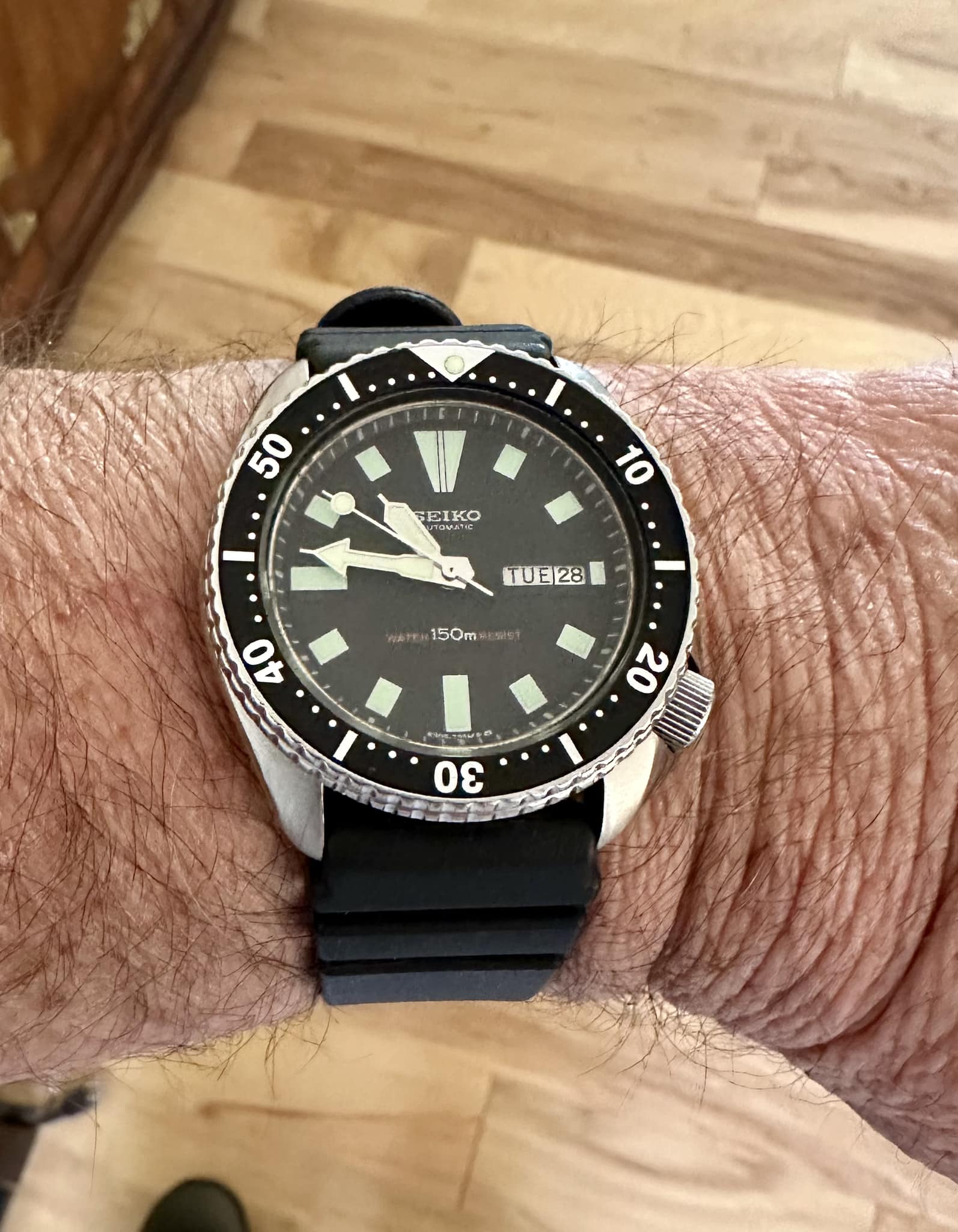 1982 Seiko 6309-7290 watch details