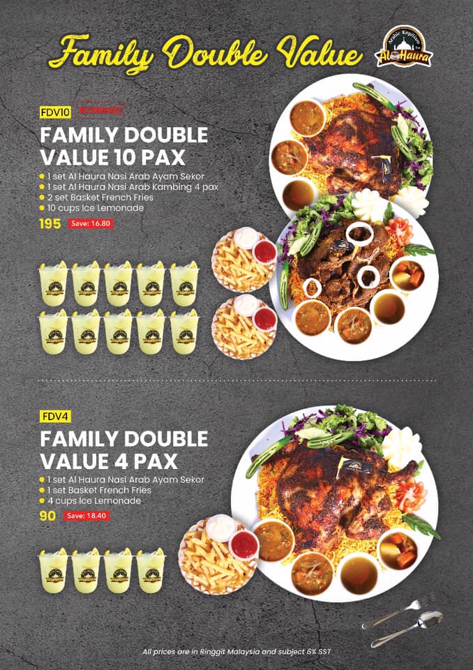 Menu Pkp 3 0 Mco Al Haura Arabic Kopitiam Bayan Lepas Facebook