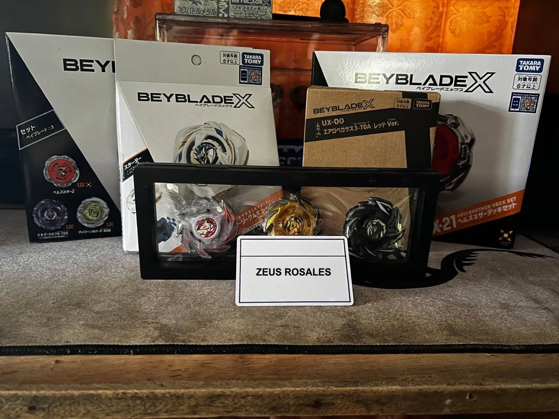 Beyblade X trading: UX-15 H2526 Code for CX-11, CX-05-02 for CX-05