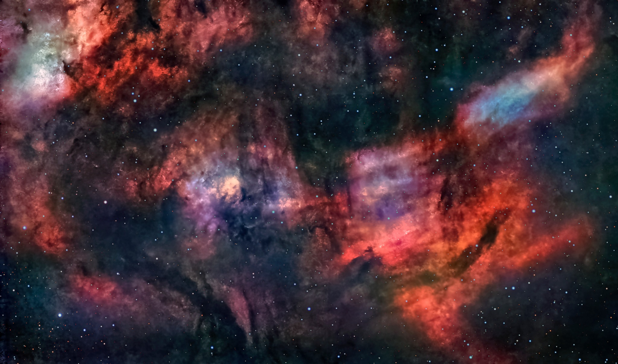 Forsaken Nebula (IC 5068) astrophotography with DWARF 3