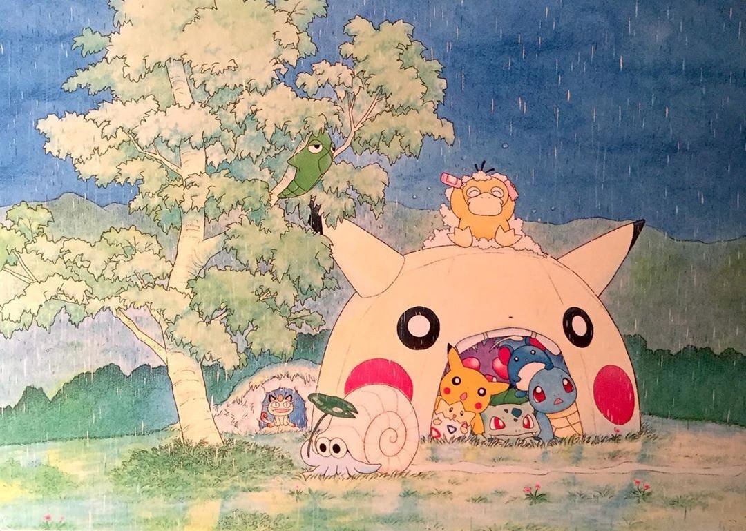 神奇寶貝系列 Pokémon - 官方早期的初代美術插圖 | Facebook