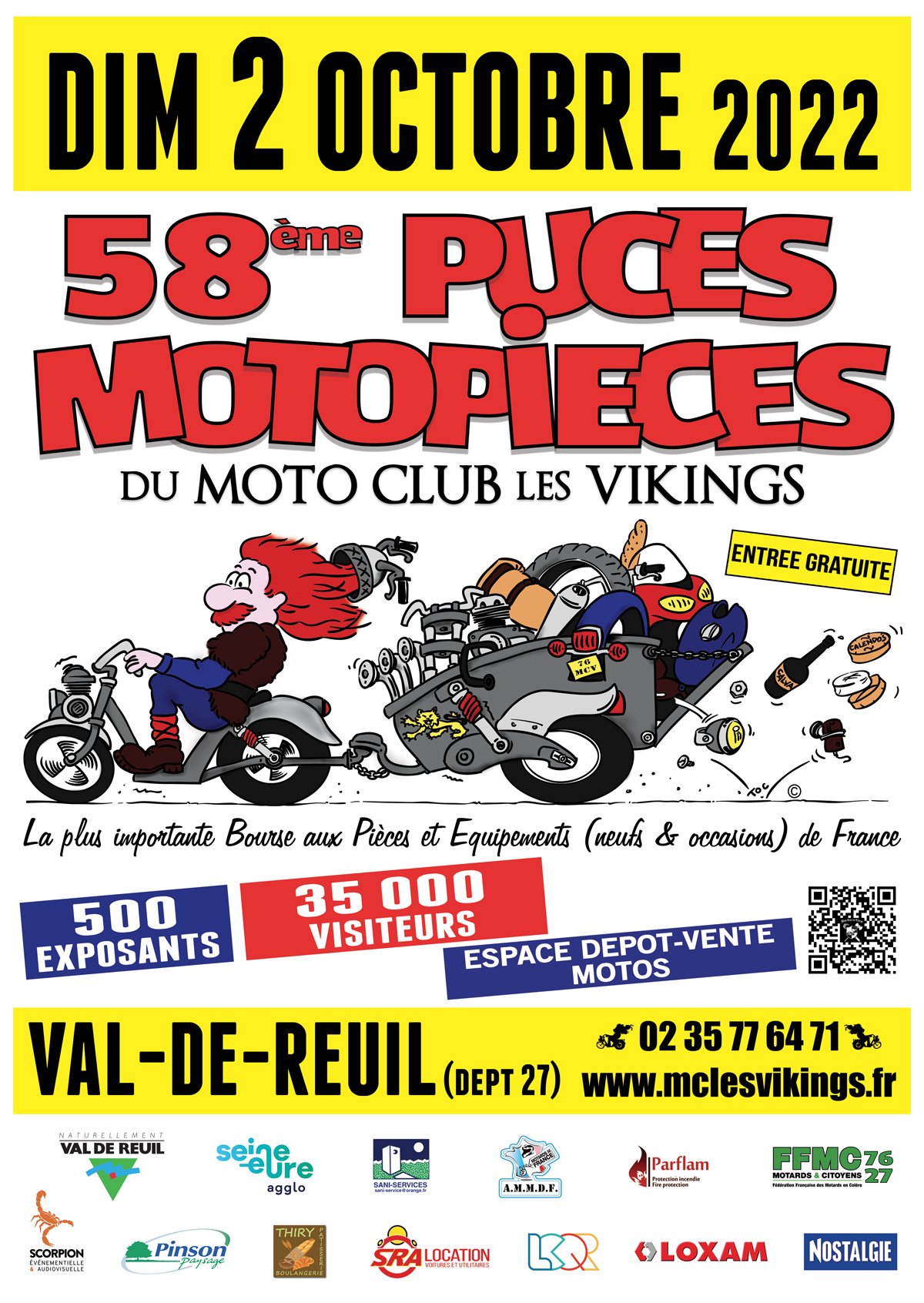 Puce Moto Val De Reuil 2022 Octobre