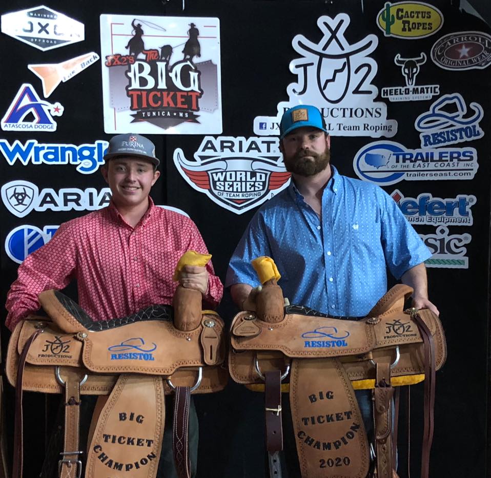 JX2 and NTRL Team Roping - Cactus Ropes #8.5 Winners: Average- Jason ...