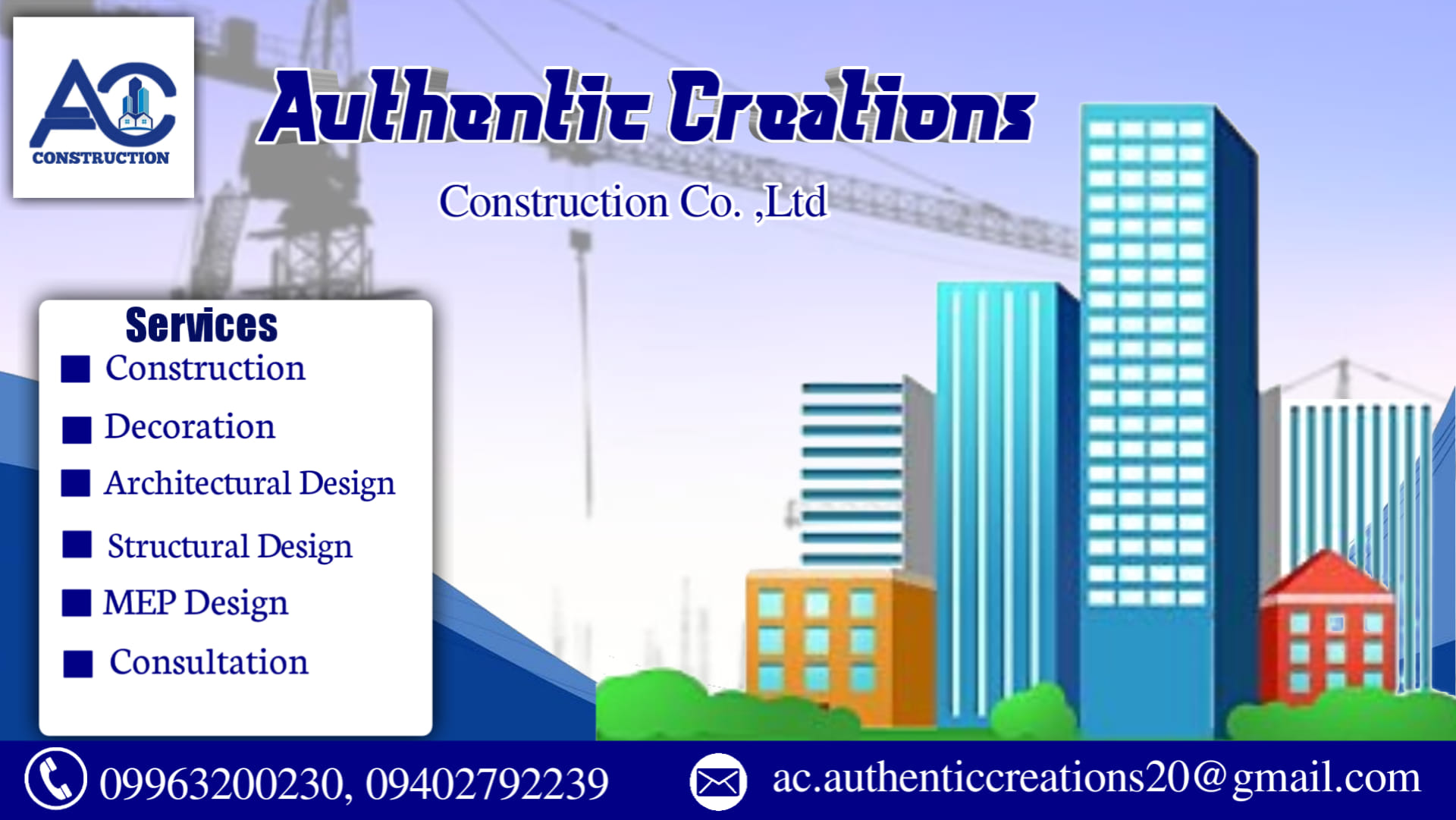 Authentic Creations Construction Co.,Ltd | Yangon