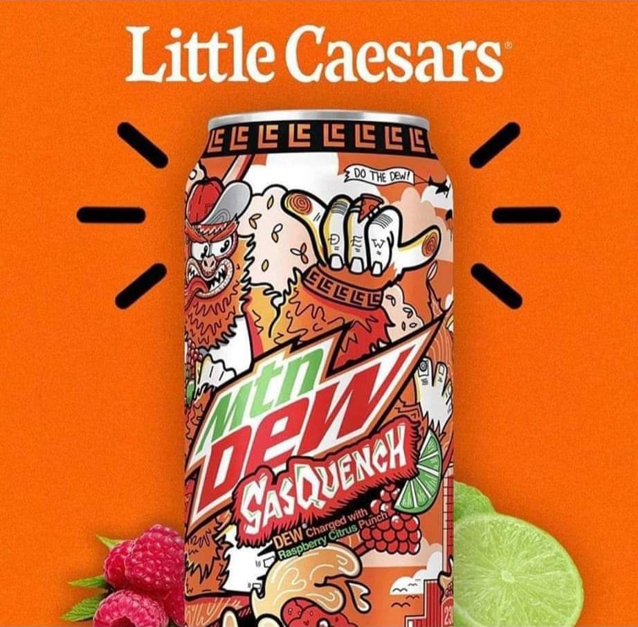 CAPPELLO A SECCHIELLO REVERSIBILE LITTLE CAESARS MOUNTAIN DEW MANGO RUSH – EDIZIONE LIMITATA