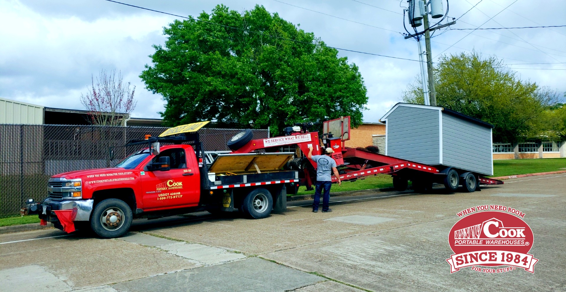 Cook Portable Warehouses, Inc. - Our delivery process looks like this ...