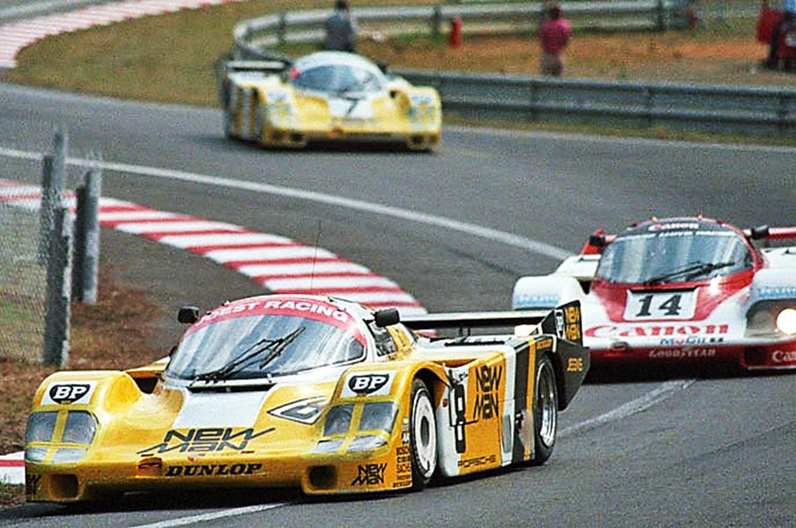 1985 Le Mans Porsche 956 race