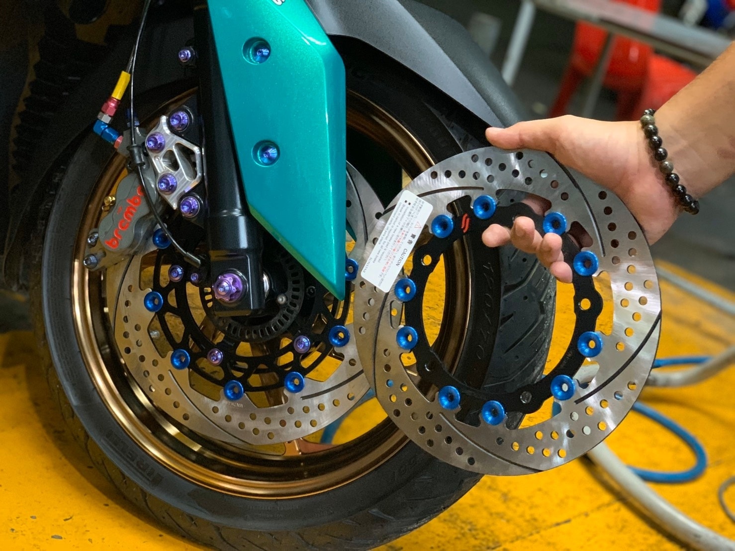 Finracingbike - จาน Sunstar...