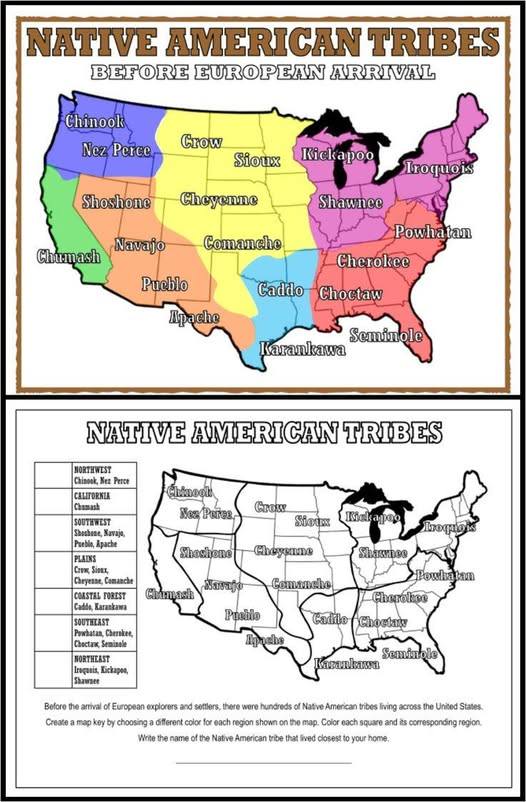 Native American Culture | Why Isn’t This Map in the History Books ...