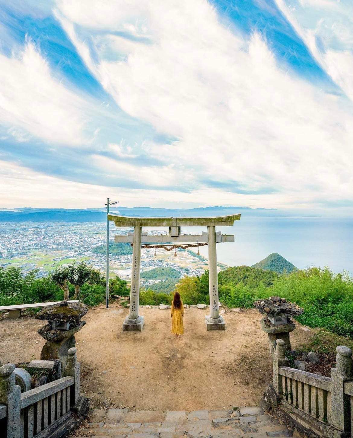 A skyward sanctuary in Kanonji – Takaya Shrine & the “Torii in the