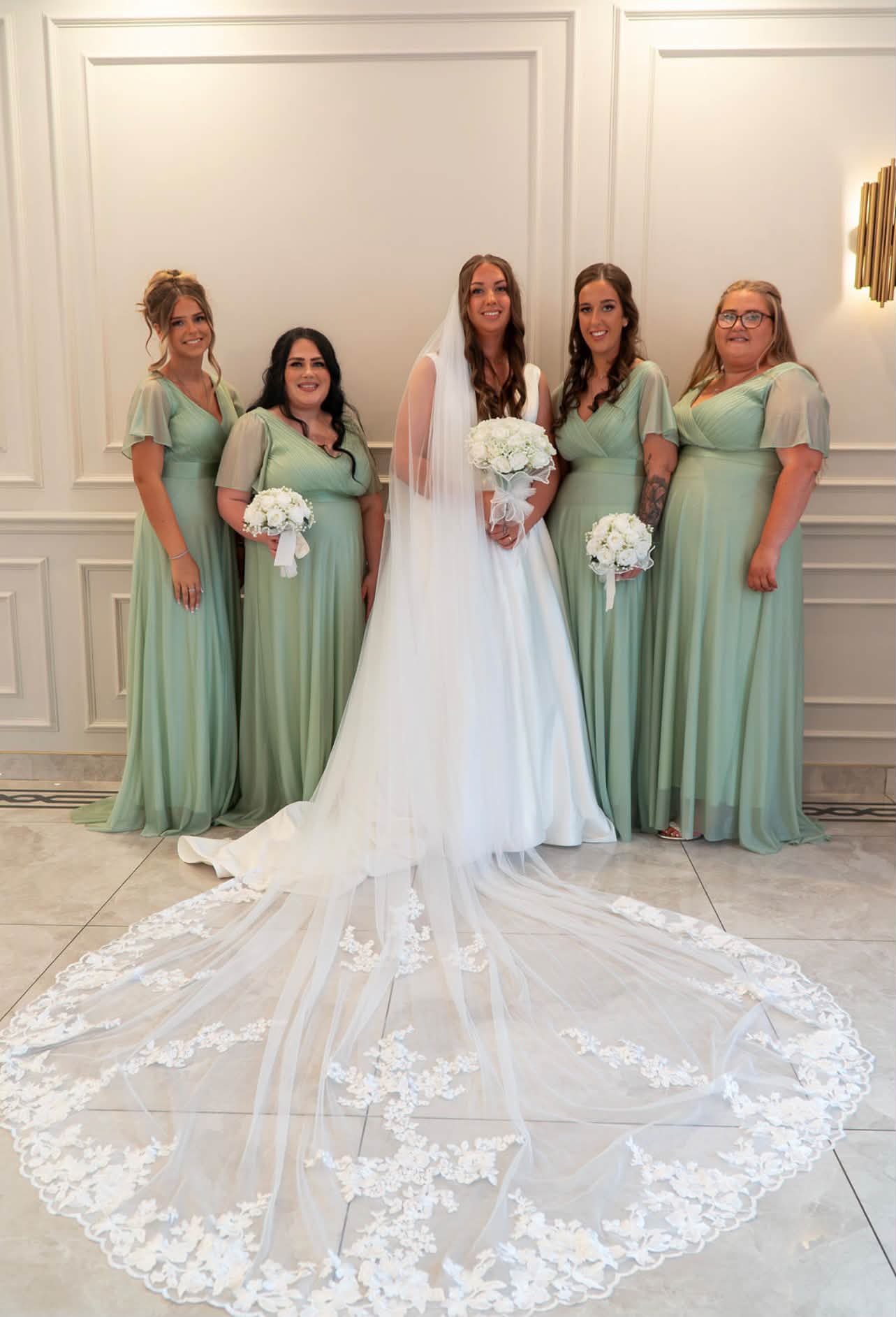 ever pretty sage green bridesmaid dress dresses for sale, worn once, in sizes 4XL, L, M Joor