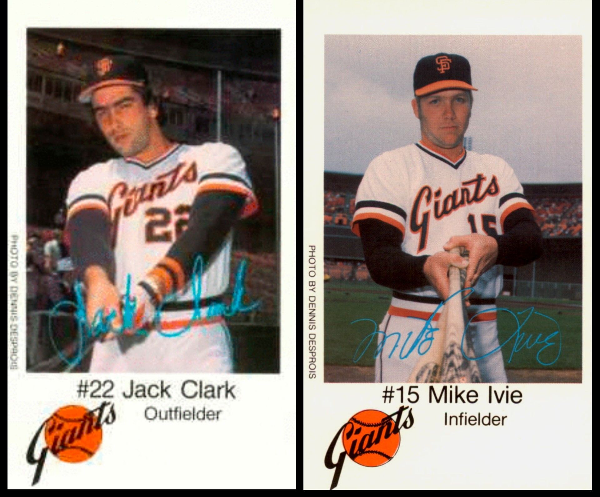 Jack Clark with the Giants. He spent 10 seasons with the Giants