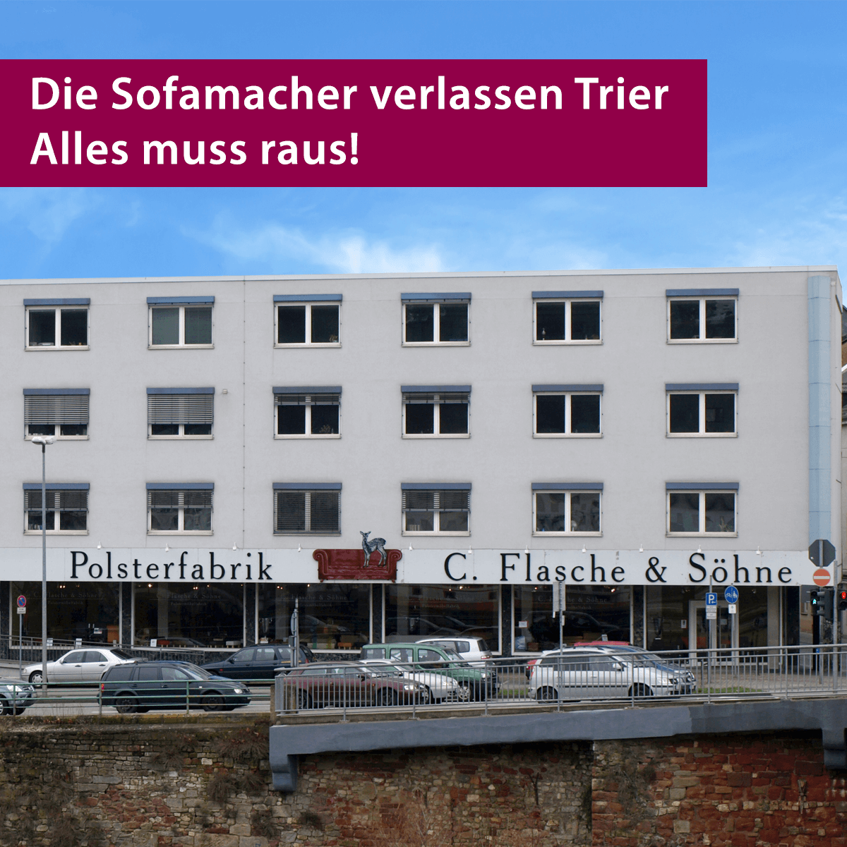 C. Flasche - die Sofamacher Trier