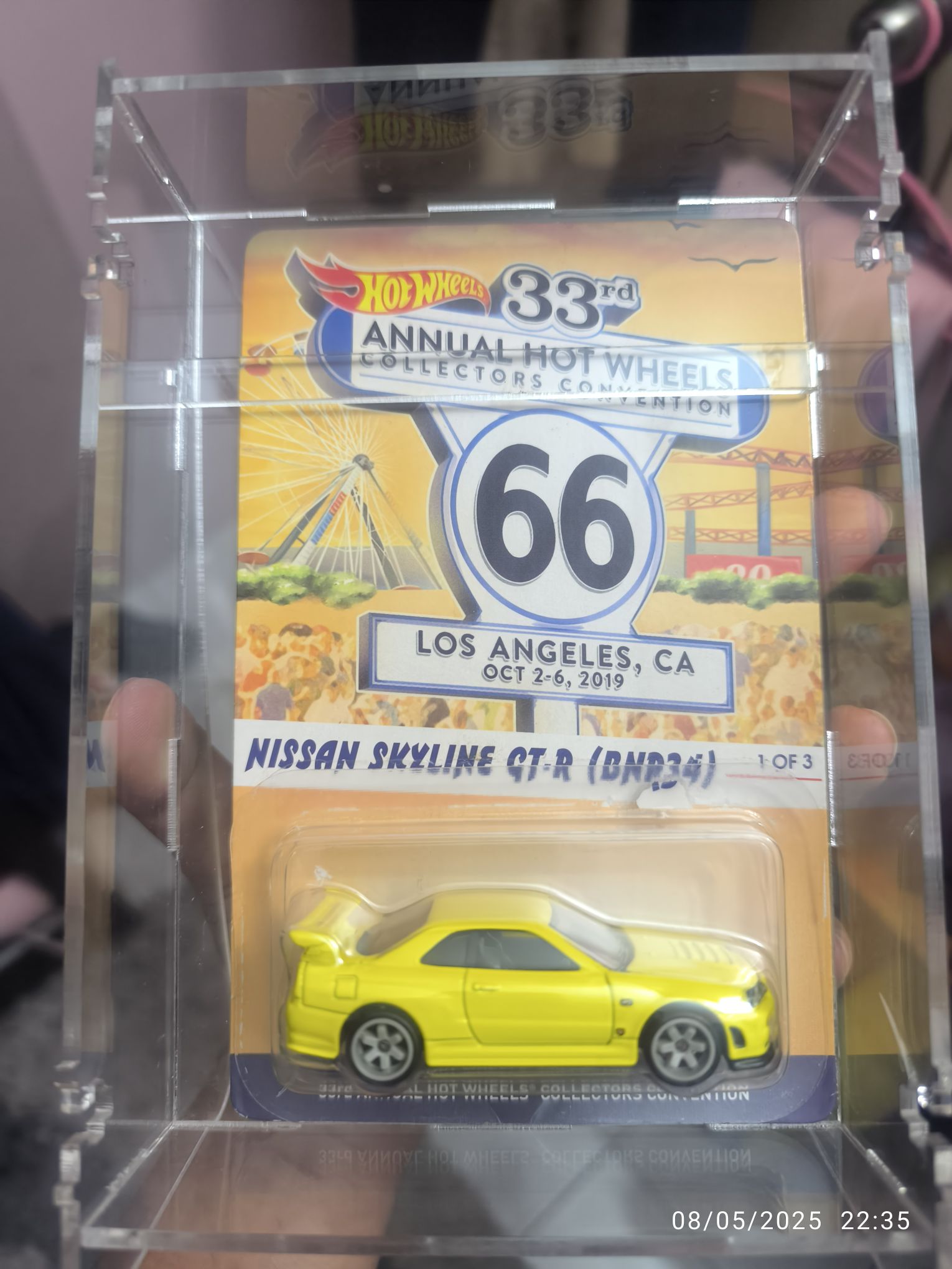 Hot Wheels Nissan Skyline GTR R34 convention model for sale
