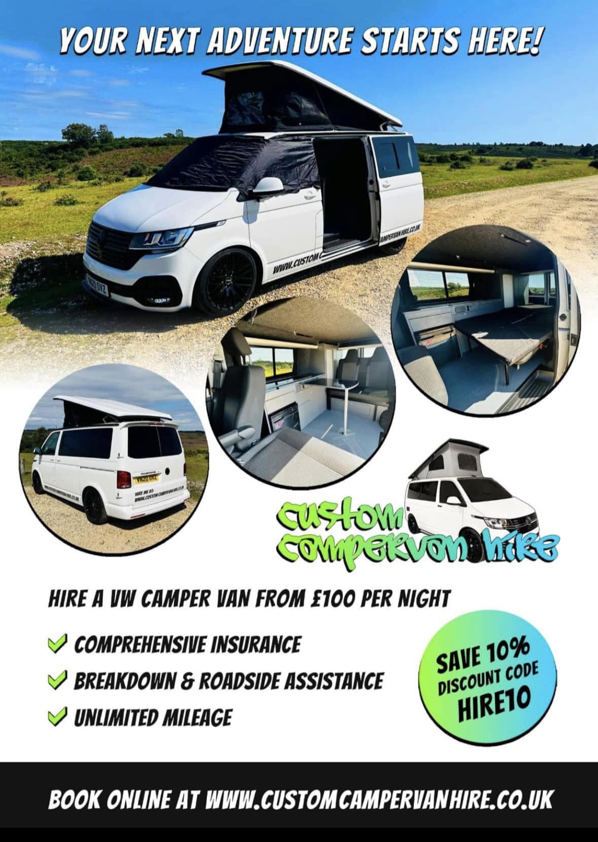 Custom Campervan Hire