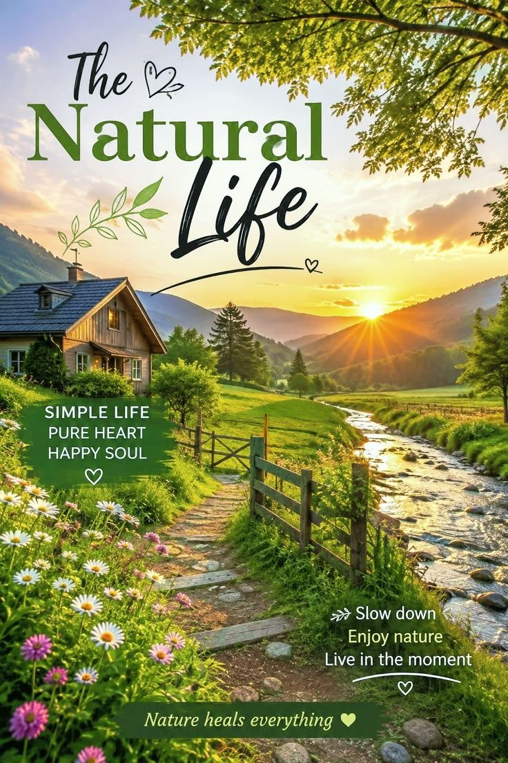 Simple life is the natural life. 👍