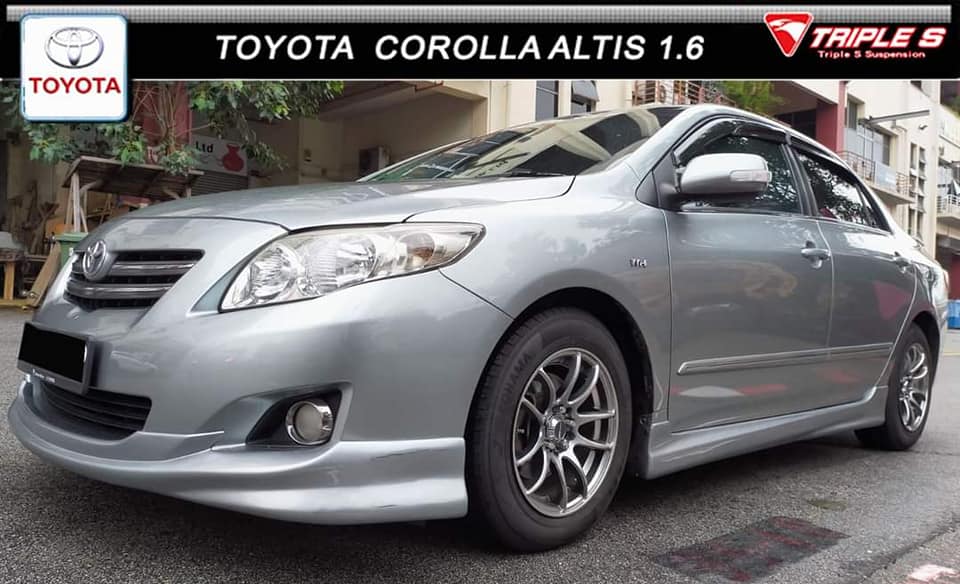 Godspeed Traction-S Lowering Springs For Toyota Corolla 2014-2019 – Reduce Body Roll, Improve Handling, 2” Drop, Works With OEM Shocks