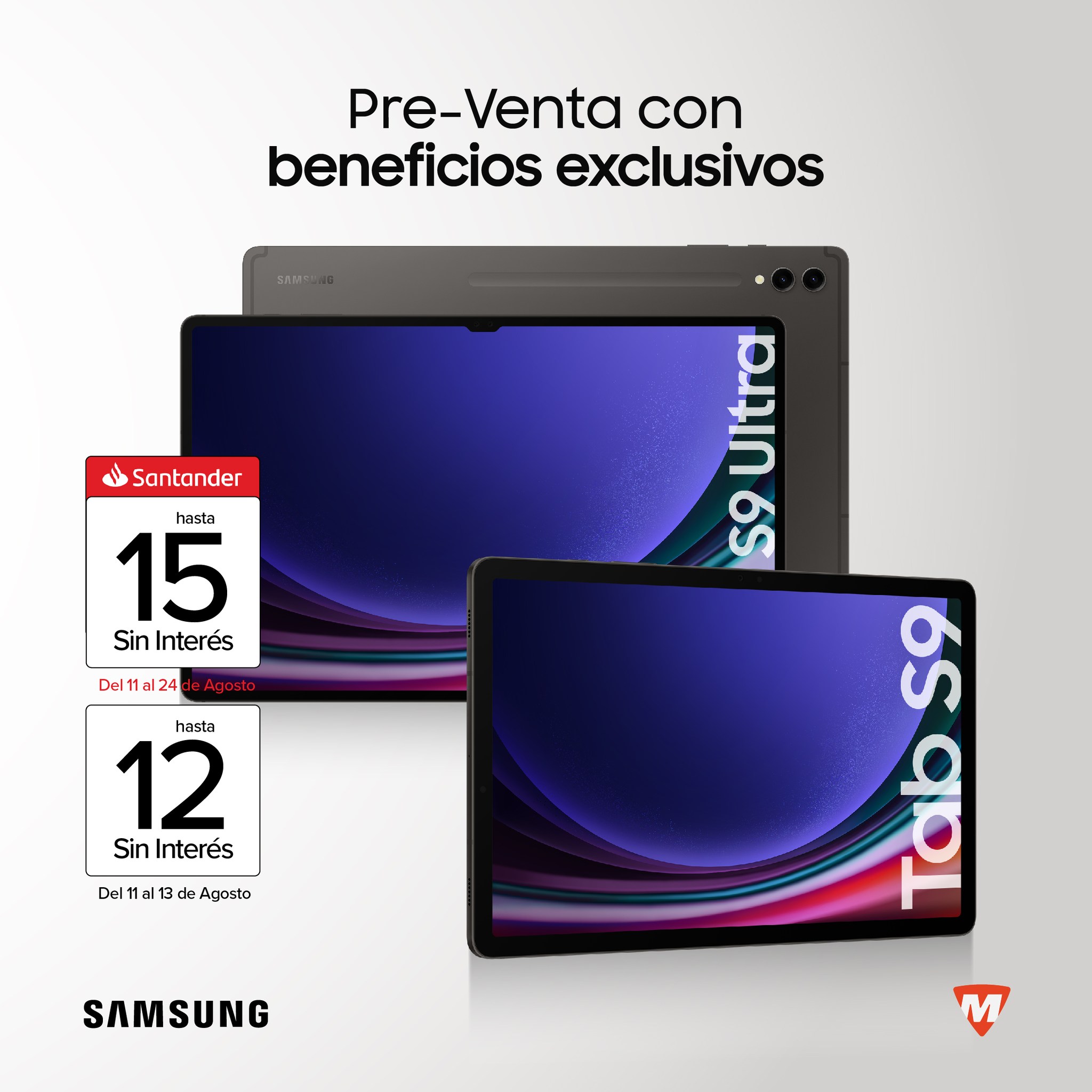 Megatone - ¡Comienza la PRE-VENTA de las TABS de Samsung...