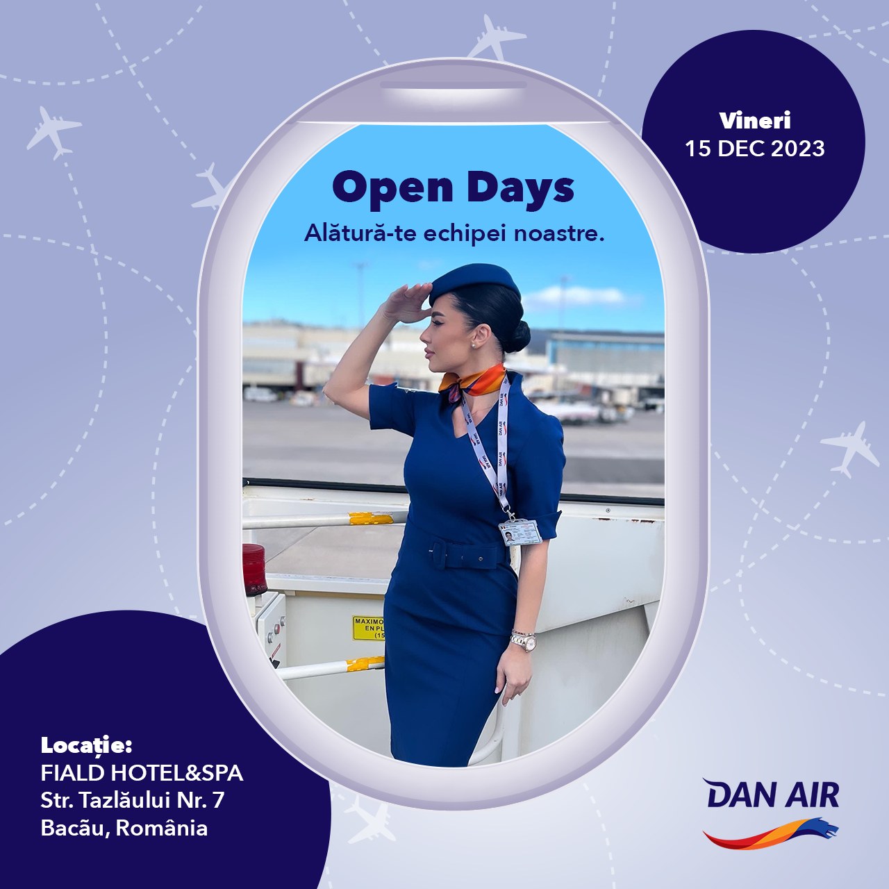 DAN AIR - Open Days la DAN AIR înseamnă oportunități de... | Facebook