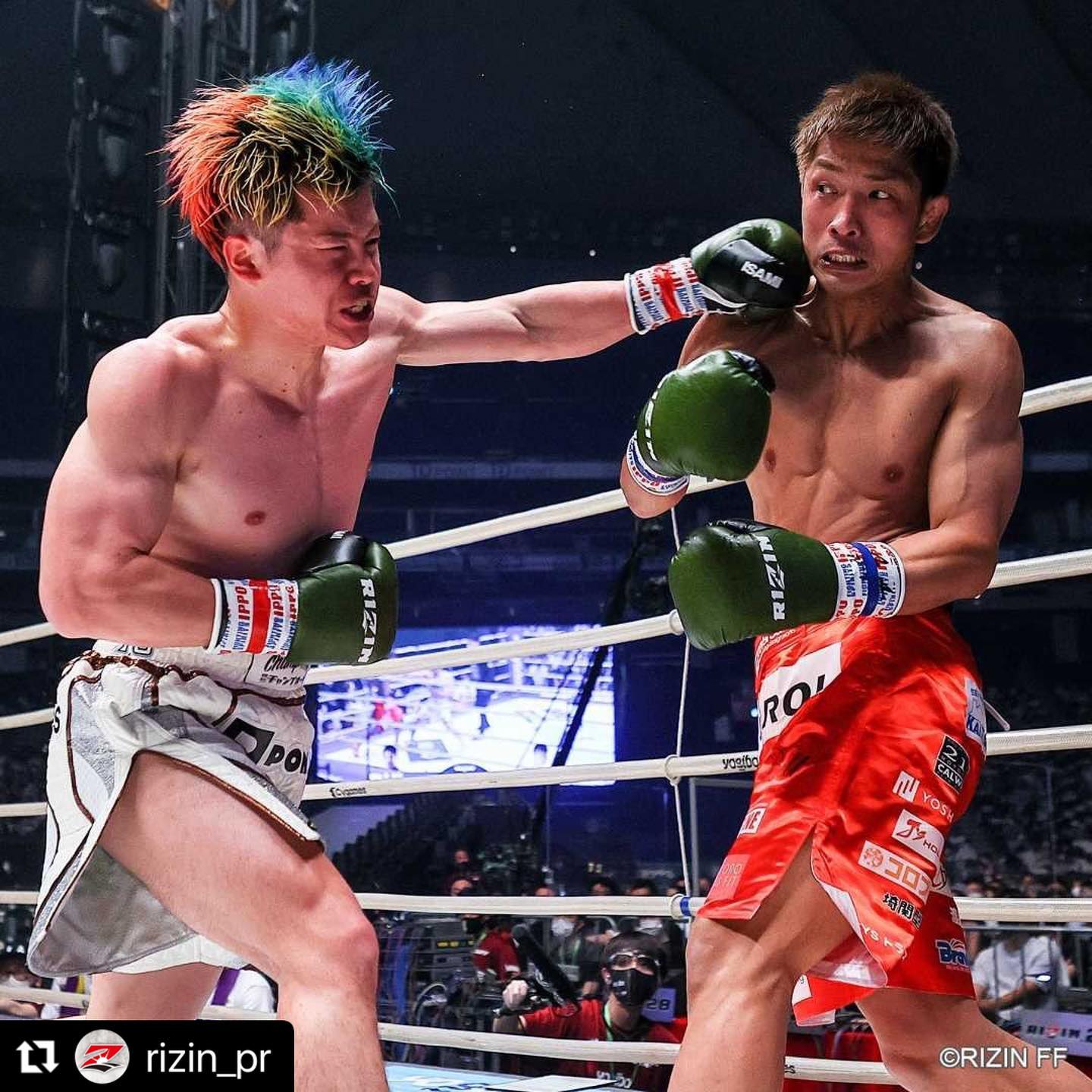 RIZIN×IPPOTAPE for GLOVE🥊🥊 格闘技会の新常識。 剥がれない、硬く