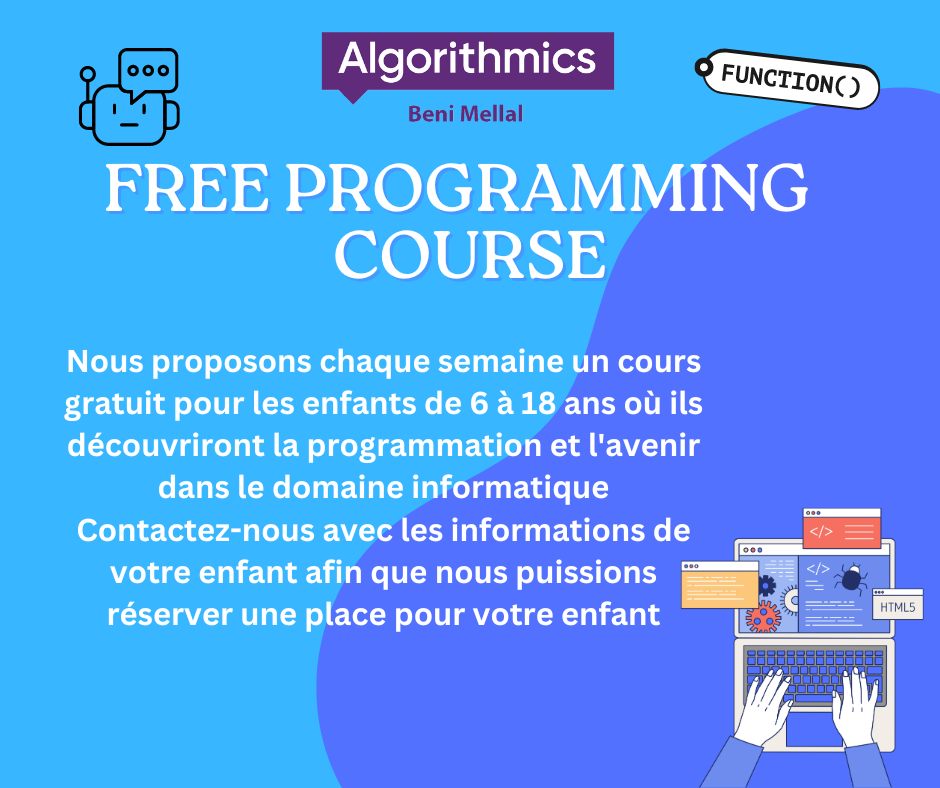 Algorithmics Beni Mellal, Morocco | Beni-Mellal-Centre