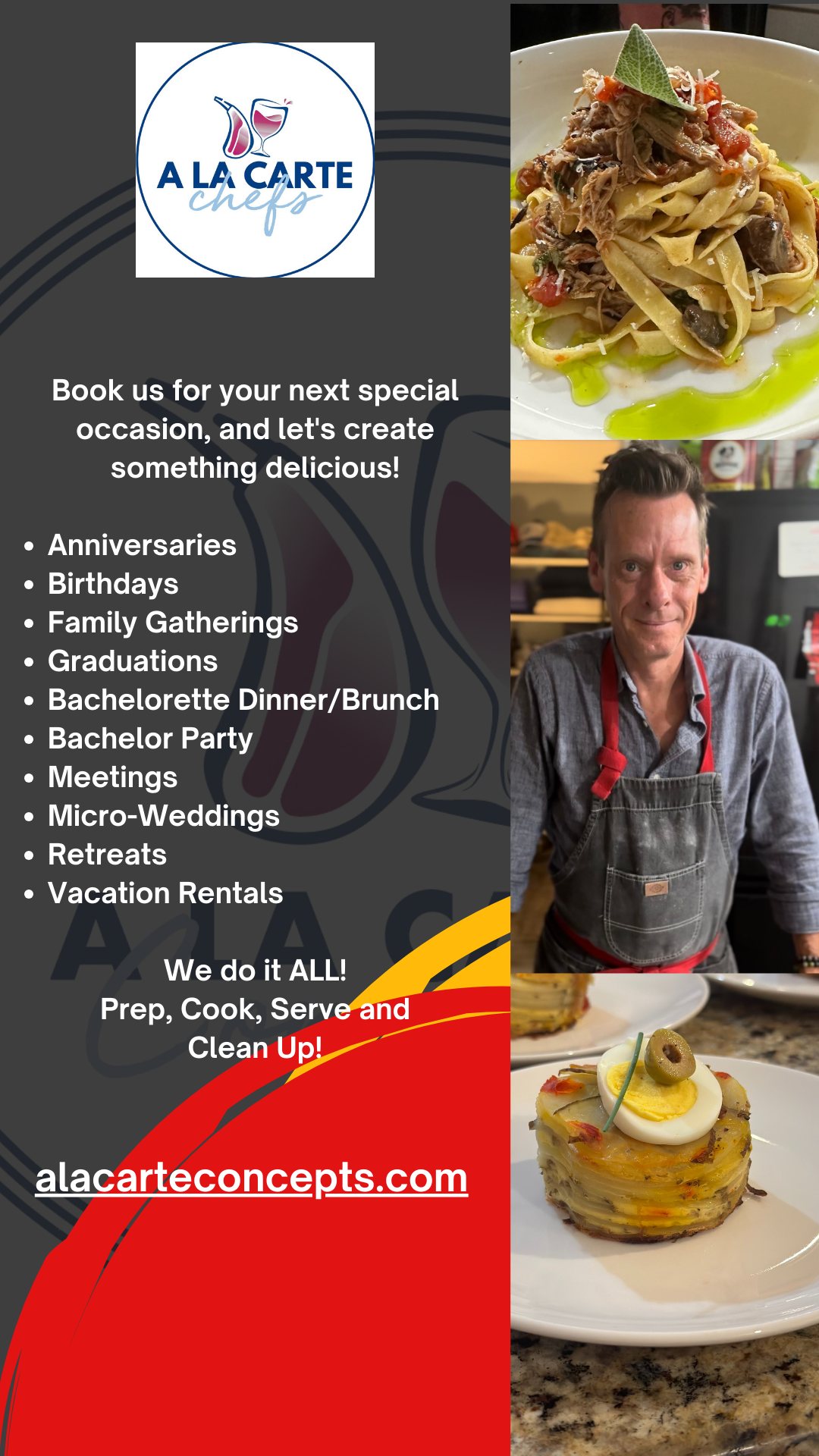FOR MY TALLAHASSEE RATTLERS: 🌹✨ Valentine's Day Private Chef