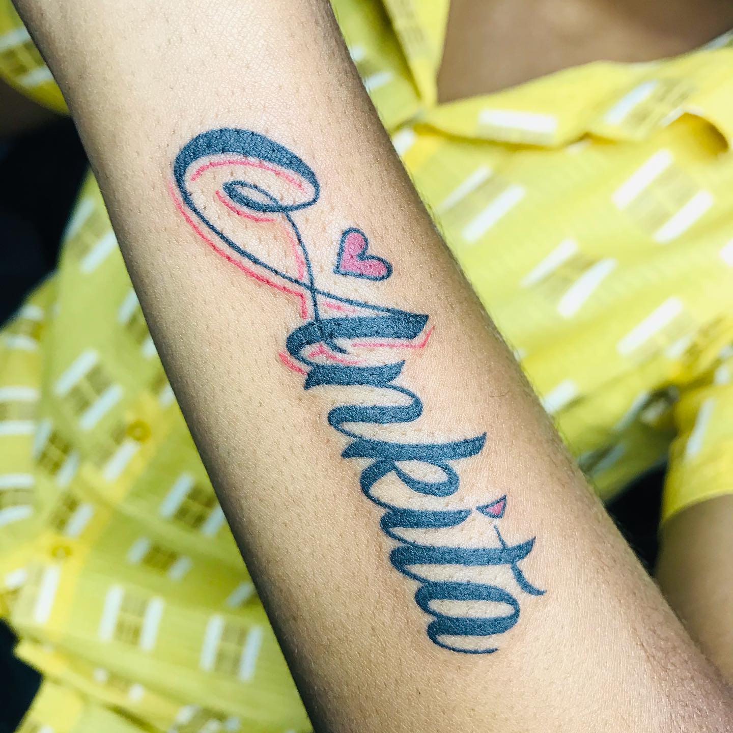 Name Tattoos Done By @ajtattoopune... - AJ Tattoo Studio