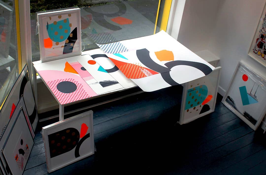 Work by Shane O'Driscoll set out... - Graphic Studio Gallery