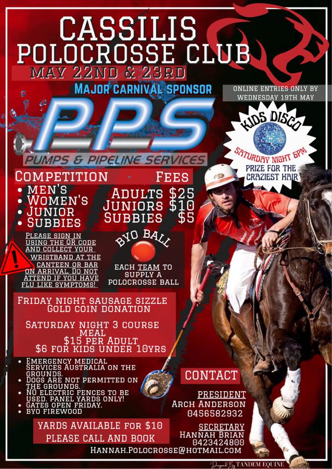 💥 Cassilis Polocrosse Carnival... - Cassilis Polocrosse club | Facebook