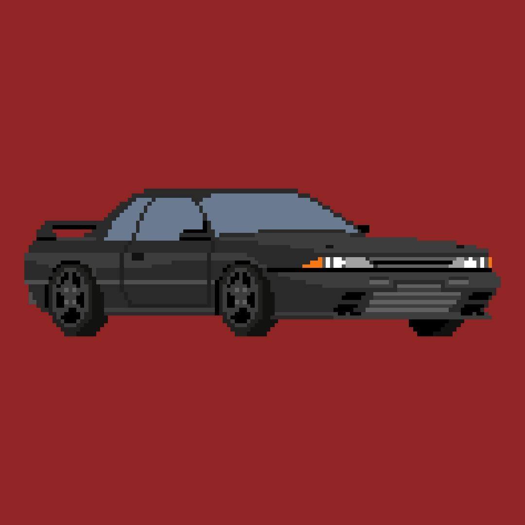 Pixel Aotearoa - Nissan Skyline GT-R R32. Noisy and...