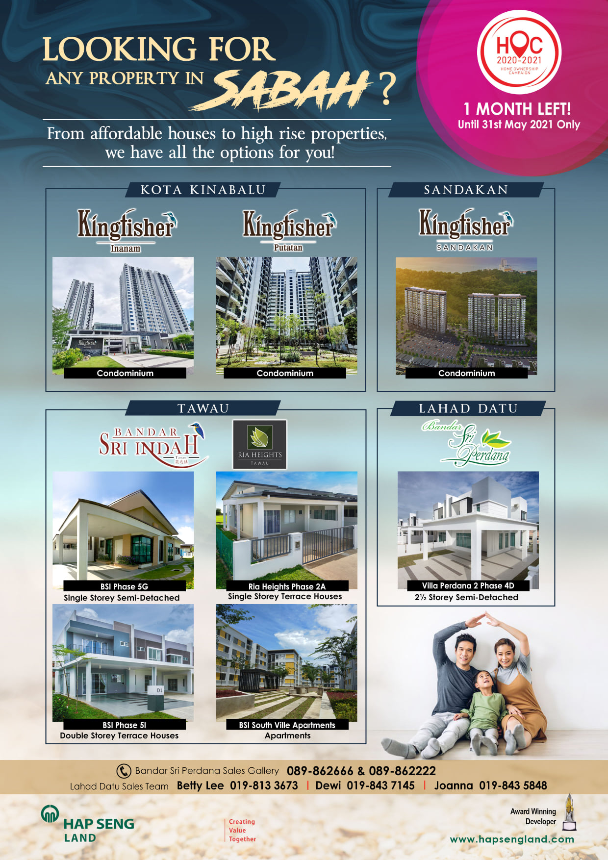 Joanna Hap Seng Properties Lahad Datu Posts Facebook